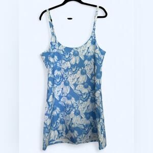 By Samii Ryan X Dessie Jackson Blue Floral Mini Dress L NWT Limited Edition